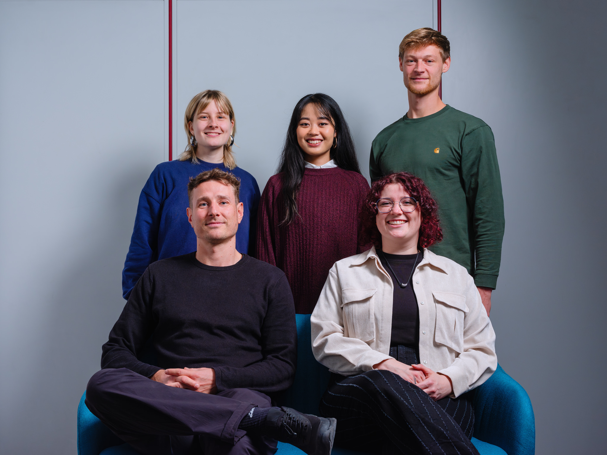 Das GiB Team Boris Metz, Nora Bonsen, Nils Stakowski, Julian Bollmann