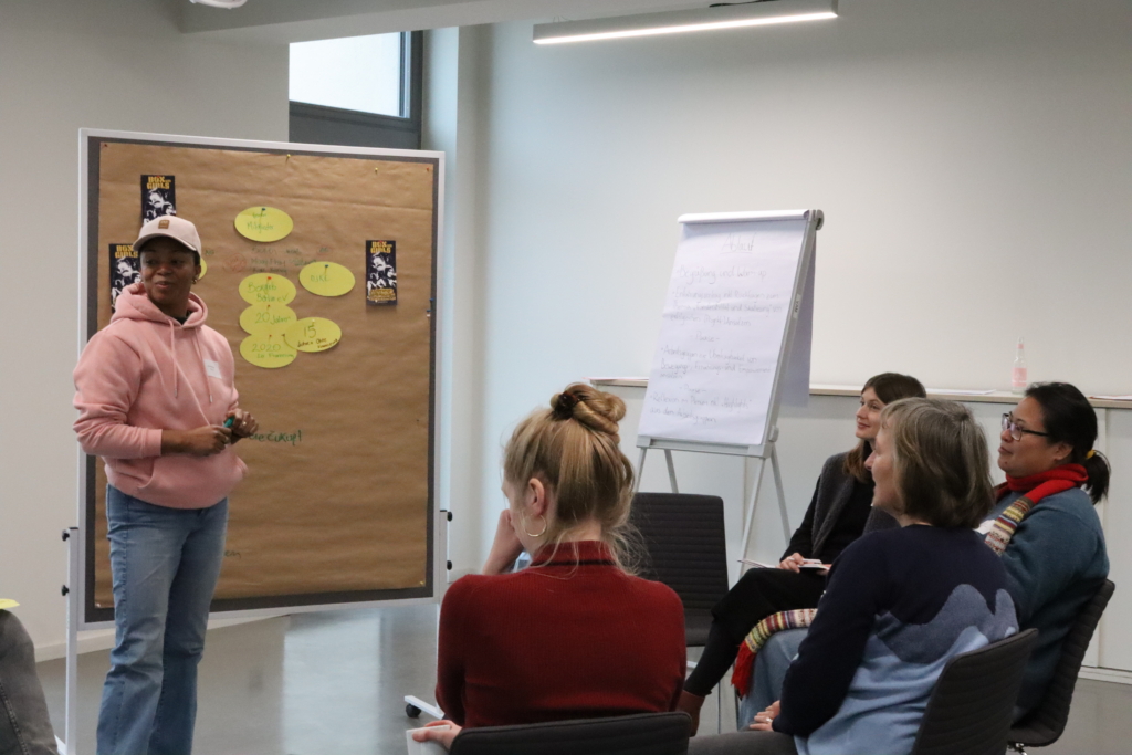 Kleingruppe Boxgirls